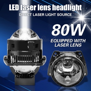 Bán Hàng Trực Tiếp 3.0 Inch Laser <span class=keywords><strong>Bi</strong></span>-LED Đèn Pha Xe Hơi 6000K Hi/Chùm Thấp 9005 H4 Xe LED Biled Chiếu 3 Inch LED Ống Kính Máy Chiếu - Product Image 4