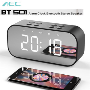 Altavoz Bluetooth AFK con reloj despertador, Corporación de publicidad promocional para el hogar, regalos, reloj de escritorio con pantalla LED y alarma dual - Product Image 2