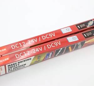 2 adet su geçirmez sıralı akış gözyaşı kristal esnek şerit gündüz koşu işık dönüş sinyali LED DRL için Aozoom DRL ışık - Product Image 4