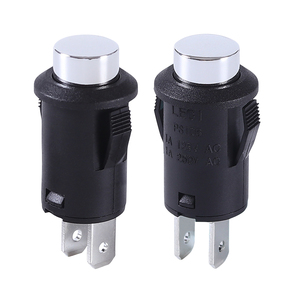 12mm Round Push Button On-Off <strong>Switch</strong> DS-425 Max. Voltage 250v 2PIN Pushbutton <strong>Switch</strong> Electroplated Pushbutton <strong>Switches</strong> - Product Image 3