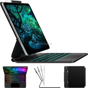 无线魔术键盘盖平板电脑触摸板键盘和Ipad Pro 11英寸Ipad Air 4/5代外壳保护壳 - Product Image 3