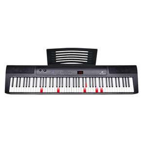 Lehoo Teclado de Iluminación de Piano Digital Función Táctil Enseñanza USB-Midi APP Teclado de Piano Teclado Estándar de 88 Teclas - Product Image 1