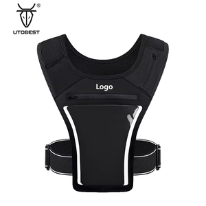 Fashionable Reflective <strong>Running</strong> Vest with 500ml Hydration Bottle and Chest Pack Gear Phone Holder for Jogging and <strong>Running</strong> - Product Image 1