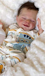 Crying <strong>40</strong> <strong>Cm</strong> Cot Bed Tiwis Free From China Girls Boneka 16 Inch Cheap Lifelike Reborn Doll Full Silicone - Product Image 2