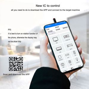 Tragbares Smartphone Universal Wireless Infrarot Selfie Fernbedienung RC Fernbedienung Empfänger - Product Image 4
