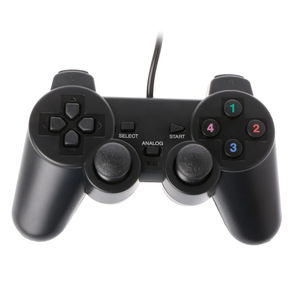 Factory Wholesale Dual Gamepad PC <strong>Controller</strong> <strong>USB</strong> Single Vibration Wired Joystick for PC Two-Player <strong>Game</strong> PC Gaming P2 Appearance