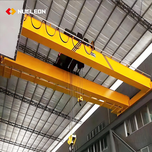 Grúa Puente de Doble Viga Tipo NLH de Estilo Europeo con Certificación CE e ISO, de 10, 15, 16, 20 y 32 Toneladas con Carro Eléctrico - Product Image 2