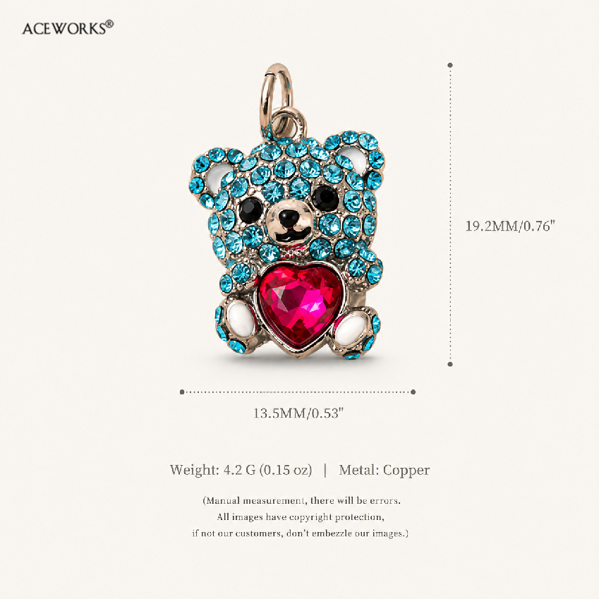 Heart Bear Pendant