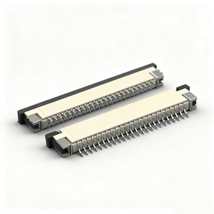 Connettori ZIF FPC ad Angolo Retto SMD SMT 10pz 0.5mm Contatto Inferiore 4 Pin FFC/FPC 5 6 7 8 10 12 16 18 20 22 24 30 P ZIF - Product Image 2