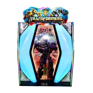 トランスフォーマー用デュアルガンシューティングアーケードシミュレーター大型2人用コイン操作宝くじゲーム6歳以上1年保証
