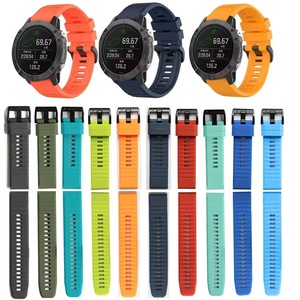 Sports <strong>Garmin</strong> Fenix 6 6x Straps Rubber Silicone Watch Bands for <strong>Garmin</strong> Fenix7 7x 5 5x TPU Straps for <strong>Garmin</strong> - Product Image 2