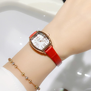 High Quality Scottie 9403B Women's Watch New Design Specialty Store Fashion Trend Quartz Watch Irregular Shape Leather Band - Product Image 2