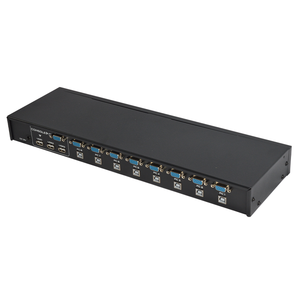 FJ-8UK FJGEAR即插即用8进1出1920*1440手动8端口VGA Usb Kvm交换机USB2.0版本VGA KVM交换机 - Product Image 3