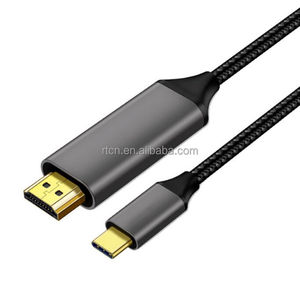 Adaptador RuiTeng tipo C a HDMI compatible con 4K @ 60Hz Plug & Play Compatible con MacBook Computer Monitor USB C a HDMI Cable - Product Image 2