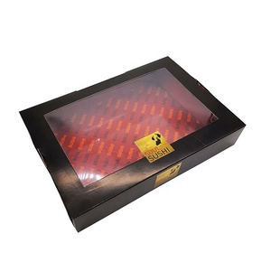 กล่องบรรจุอาหารซูชิโตโกพร้อมช่องใส่โลโก้ออกแบบได้ตามต้องการ - Product Image 4