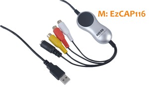 Ezcap170 <strong>USB</strong> 2.0 <strong>Video</strong> Capture Adapter Analogue <strong>to</strong> Digital Converter Recorder VHS <strong>to</strong> DVD Maker - Product Image 4