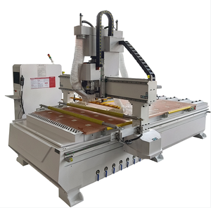 Gabinetes de carpintería multifuncionales de China que hacen máquinas de procesamiento de madera 1325 1530 1540 3D tallado en madera ATC CNC Router Precio - Product Image 2