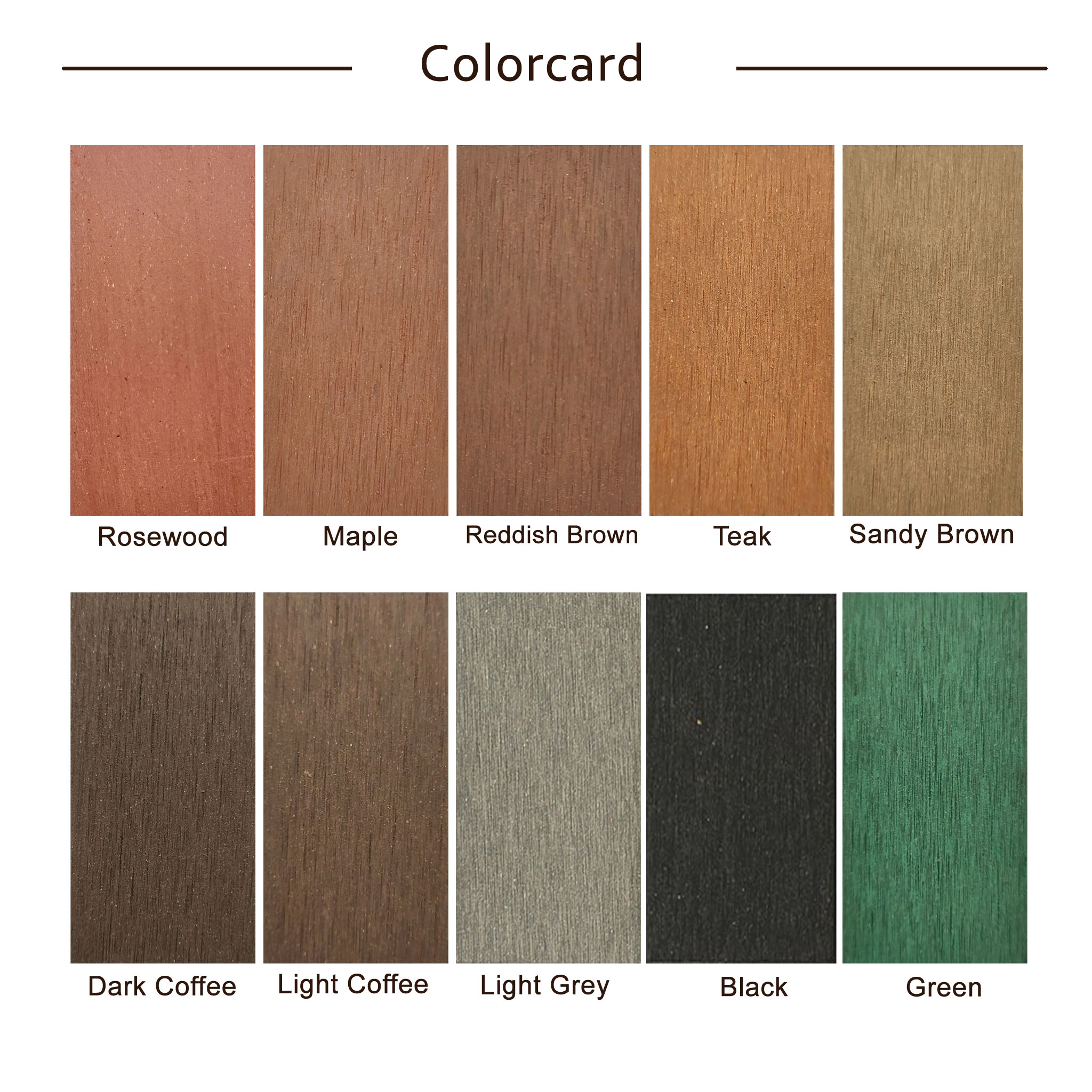 as color card