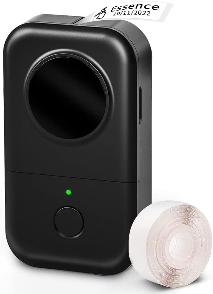 Black printer with 1 roll 12*40mm label-80sheets