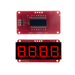 Display a LED OKY4086-4 0.56 pollici 4 cifre Nixie tubo modulo Display a LED linea di controllo 2 controllo HT16K33 per il DIY - Product Image 3