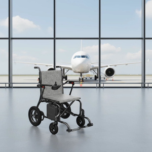 Электрическая инвалидная коляска HENGYI HC820N из углеродного волокна, складная, легкая, с 360-градусным свободным поворотом, долговечным аккумулятором, гарантией 2 года, CE - Product Image 3