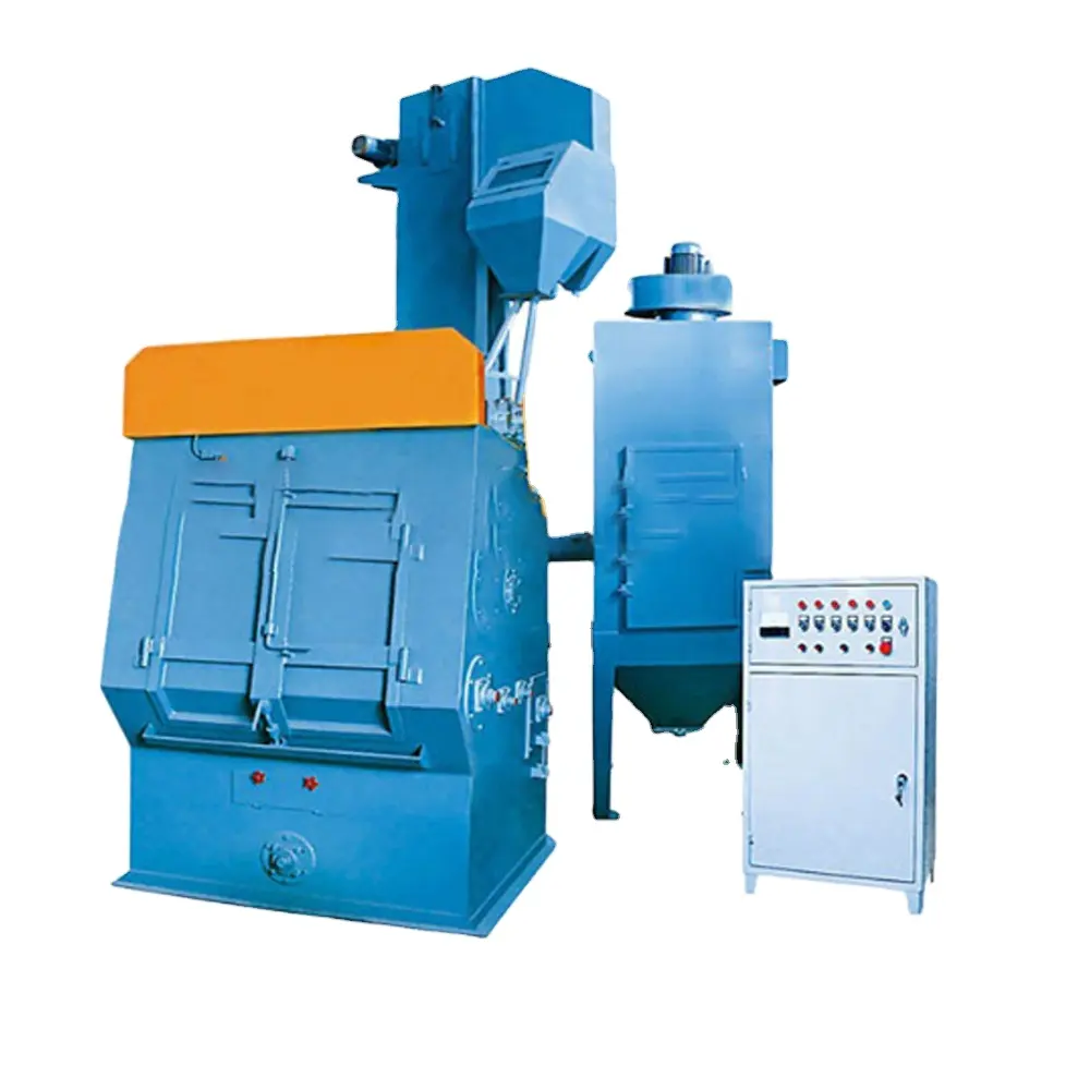 Industrie Sandstrahlen Maschine Für Wasserhahn Haushalt Teile Förderband Strahlanlage