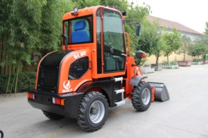 זאב WL80 מיני משליך/מיני מטעין עם צמיגים עבור צר צר מקום