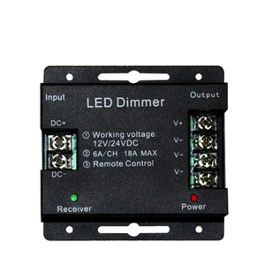 12-24V daul weiß cct LED-Streifen-<span class=keywords><strong>Controller</strong></span> Touch-Serie drahtlose HF-Fernbedienung schwarz Stahl gehäuse 12V <span class=keywords><strong>pwm</strong></span> cct LED-<span class=keywords><strong>Controller</strong></span>