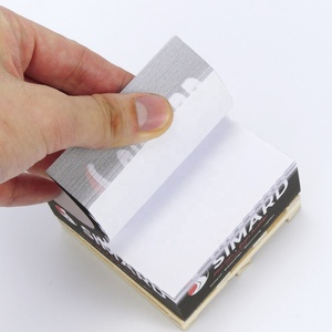 Bloc de notas personalizado de alta calidad, paleta de madera cuadrada con logotipo para oficina de negocios, de notas Bloc, bloque de papel personalizado, Cubo de notas