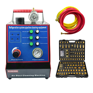 Schucars S-102 12V ô tô điều hòa không khí ống máy làm sạch, với 108 Adapter Tương thích với hầu hết các xe mô hình - Product Image 1