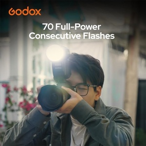佳能相机Godox V100-C闪光灯、圆头相机闪光灯、TTL触摸屏2.4G无线X系统 (V1升级) - Product Image 6
