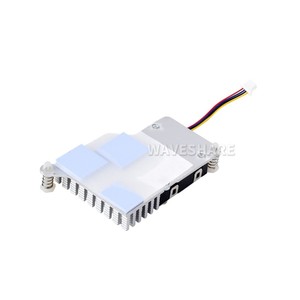 Official <strong>Raspberry</strong> <strong>Pi</strong> Active Cooler for <strong>Raspberry</strong> <strong>Pi</strong> 5 <strong>Temperature</strong>-controlled Blower Fan, Aluminium Heatsink, With Thermal Tapes - Product Image 2