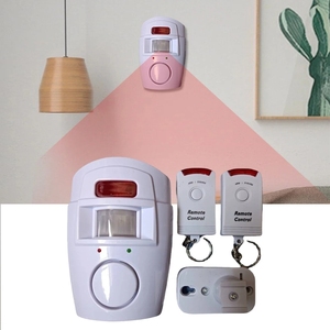 Alerta de seguridad para el hogar Sensor infrarrojo Detector de movimiento antirrobo Sistema de alarma inalámbrico + 2 controles remotos Monitor de alarma - Product Image 2