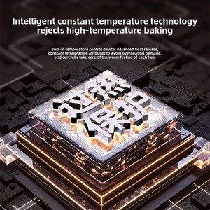 大功率T型离子锤电吹风带蓝光快干沙龙家用学生用塑料电源 - Product Image 4