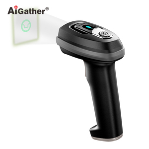 Lector de escáner de código de barras de mano inalámbrico portátil 2,4G Código QR 2D con receptor USB - Product Image 1