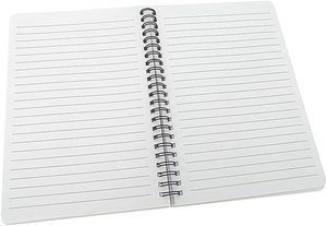 Cuaderno en espiral A5 para niños, Bloc de notas, diario, cubierta dura, impresión, paquete de 4 unidades