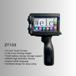 Advanced <strong>Software</strong> Handheld 25.4mm Inkjet Marker User-Friendly <strong>for</strong> Easy <strong>Programming</strong> and Control <strong>for</strong> Leather and Tube Printer - Product Image 2