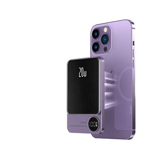 2024超薄PD 22.5w电源组磁性电池组无线充电器电源组适用于iPhone 15 14 13 12最畅销产品