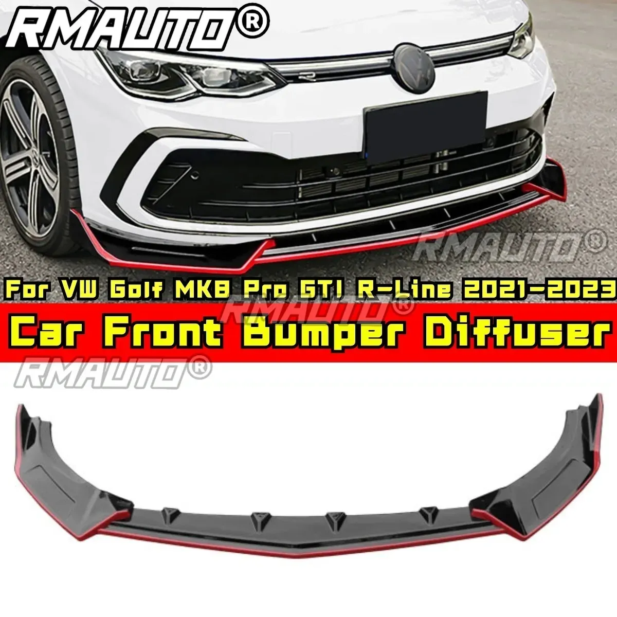 GTI R-Line Black-Red