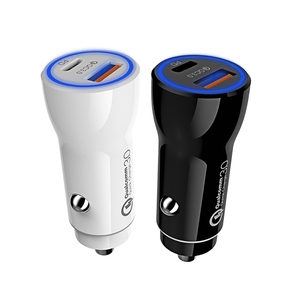 Factory Price USB Quick Car <strong>Charger</strong> <strong>17W</strong> 3.4A Type C PD Fast Charging Phone Car Adapter for Phone - Product Image 3