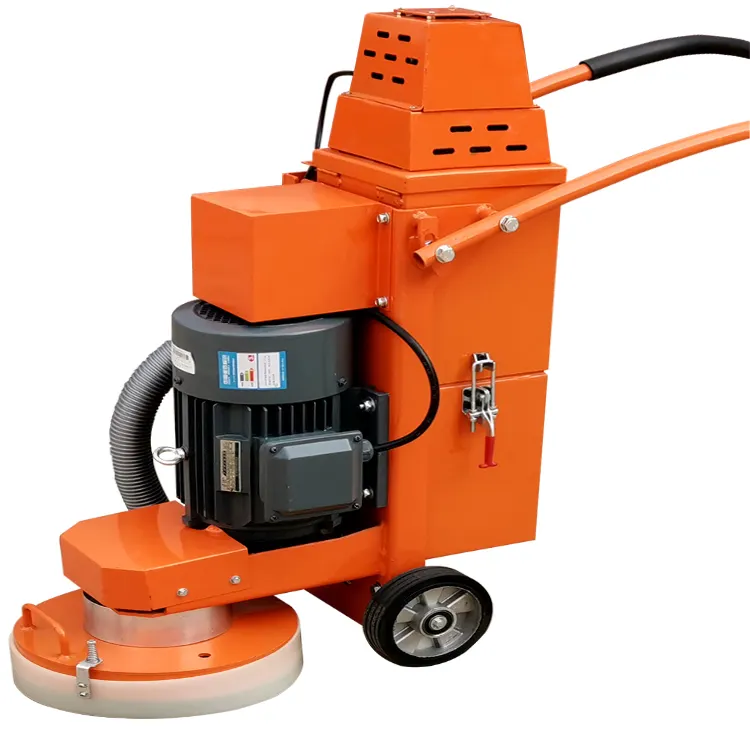 Máquina amoladora eléctrica para suelo de hormigón, amoladora y pulidora de hormigón