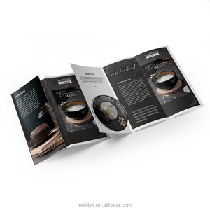 纸板小册子格式的高质量定制设计胶印传单小册子 - Product Image 6