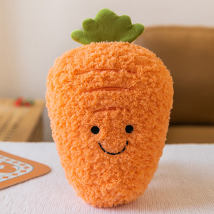 Strawberry Apple Pineapple Watermelon Durian Peach <strong>Banana</strong> Carrot Pillow Fruit Ice Cream Style Office Decoration Plush <strong>Toy</strong> - Product Image 3
