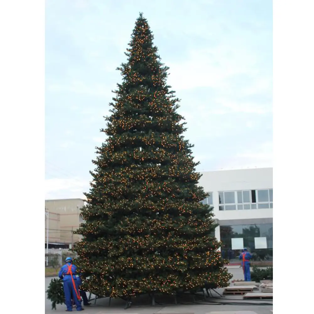 Arbre de noël géant, 5M/10M, haute qualité, pour la fête de noël