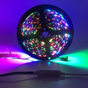 SP104E RF Pixel Mini RGB Digital LED Strip Light Controller 17Key RGB LED Pixel Controller per WS2811 WS2812B SK6812 - Product Image 6