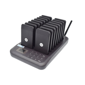 16 máy nhắn tin xếp hàng chờ đợi khách hàng buzzer thức ăn nhanh nhà hàng máy nhắn tin buzzer Hệ thống gọi điện thoại - Product Image 1