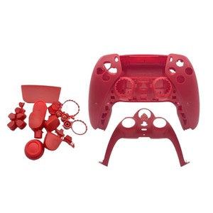 PS5-Controller DIY Shell Frontab deckung Unteres Gehäuse Shell Dekorativer Streifen Voll knöpfe Set Gehäuses chale für PS5 Joystick - Product Image 6