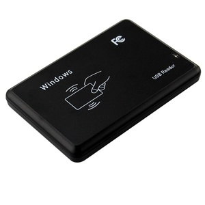 DFD Smart RFID lettore di schede 125KHz 13.56MHz ID IC controllo accessi a doppia frequenza crittografare programmatore NFC lettori con interfaccia USB - Product Image 1