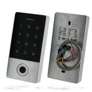Parmak izi/akıllı kapı giriş RFID erişim kontrol sistemi parmak izi tanıma soyunma kilidi - Product Image 3