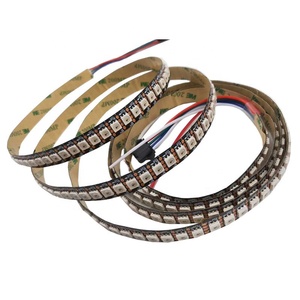 WS2815 Addressable Digital Pixel Dream Color SPI Rgb Led Strip <strong>Light</strong> DC12V 12mm 144LEDs/meter Rgbic Breakpoint Resumption